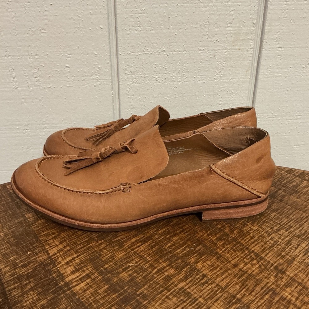Kork-Ease Leather Tassel Loafer Tinga Brown Mens Size 9.5‎ Office Preppy